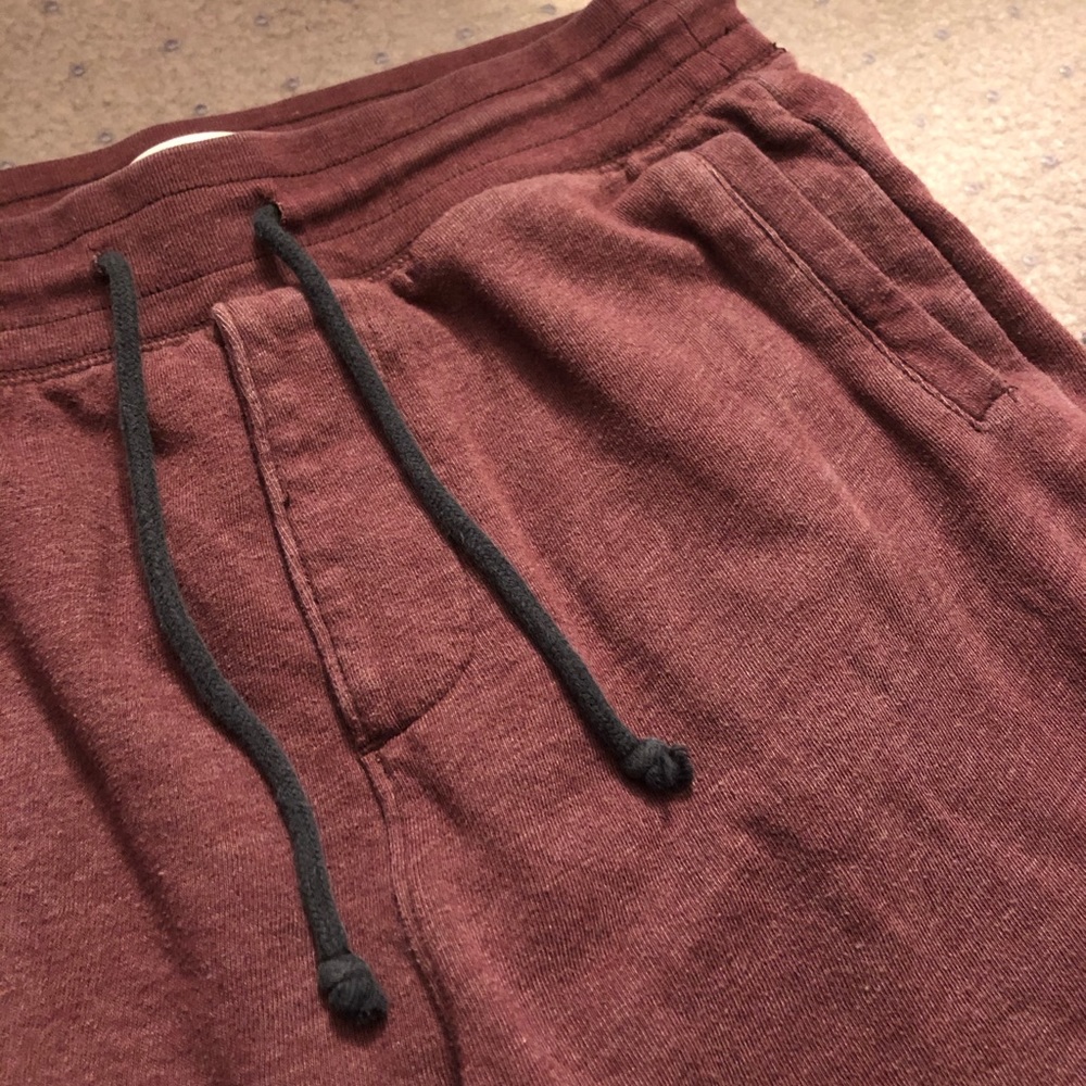 Maroon joggers